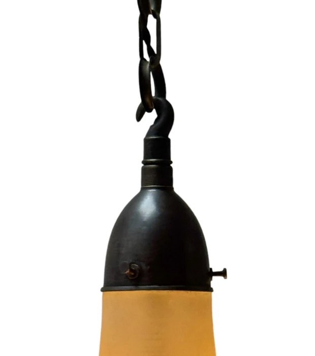 Art Nouveau Luzette Pendant Lamp by Peter Behrens for Siemens, 1900s